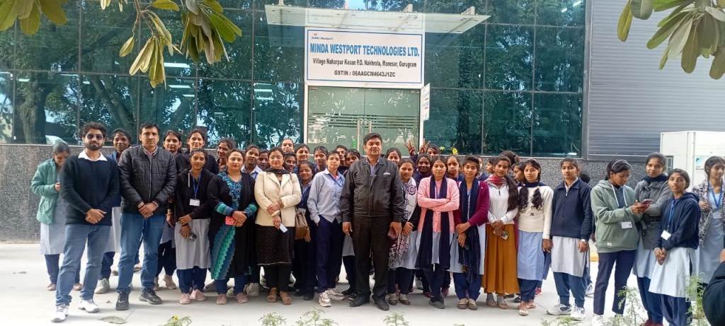 Students of Government Womens Industrial Training Institute undertake exposure visit